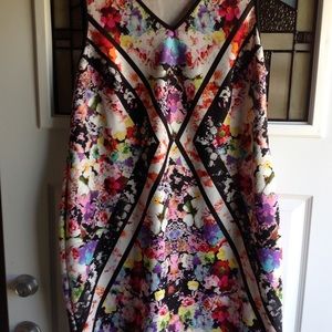 Floral sleeveless.  4 for $15.00
